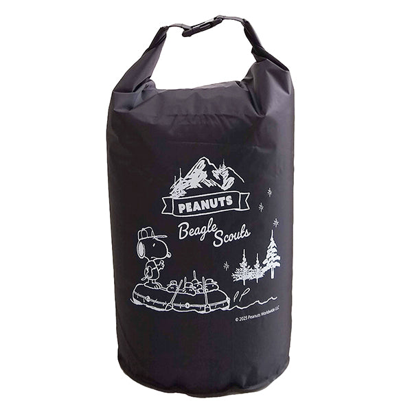 スヌーピー 防水バッグ 10L (ボート/ブラック)