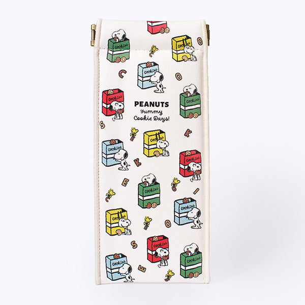 スリムキャンディポーチ・PEANUTS(クッキーBOX・ベージュ)