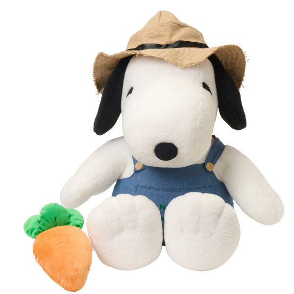 SNOOPY GARDEN キャロットファーマーぬいぐるみ(スヌーピー 70cm)