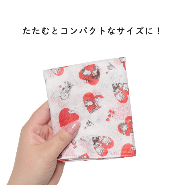 【おかいものSNOOPYオリジナル】コットンロングハンカチ