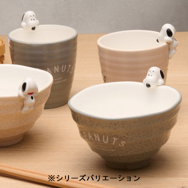 スヌーピー フィギュア付き茶碗