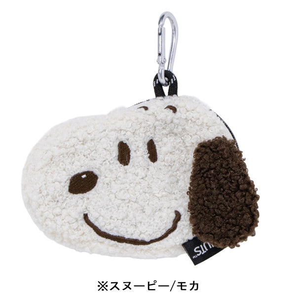 スヌーピー ミニカラビナフェイスポーチ