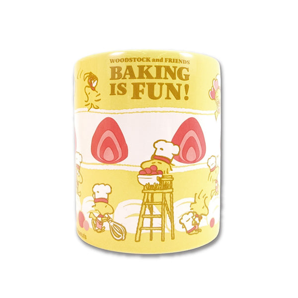 スヌーピー 蓋付きマグカップ (BAKING IS FUN!)