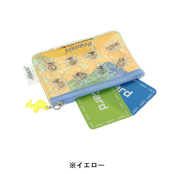 スヌーピー スパンコール入りミニポーチ (WOODSTOCK&SNOOPY 第3弾)