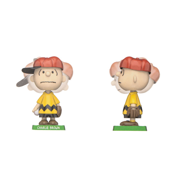 SNOOPY GARDEN グッドグリフ バブルヘッド フィギュア（チャーリー・ブラウン）