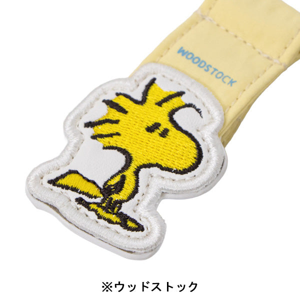 スヌーピー クリップ付きチャーム (フェイクレザーワッペンシリーズ)