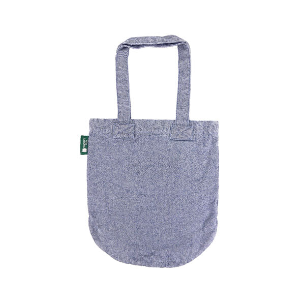 スヌーピー 刺繍デニムSNOOPYフェイス　トートバッグ