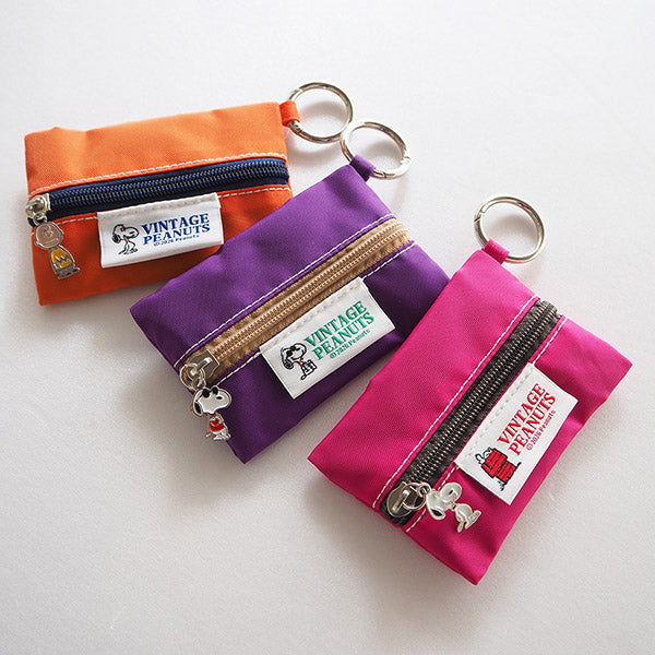 スヌーピー 刺繍マルチケース