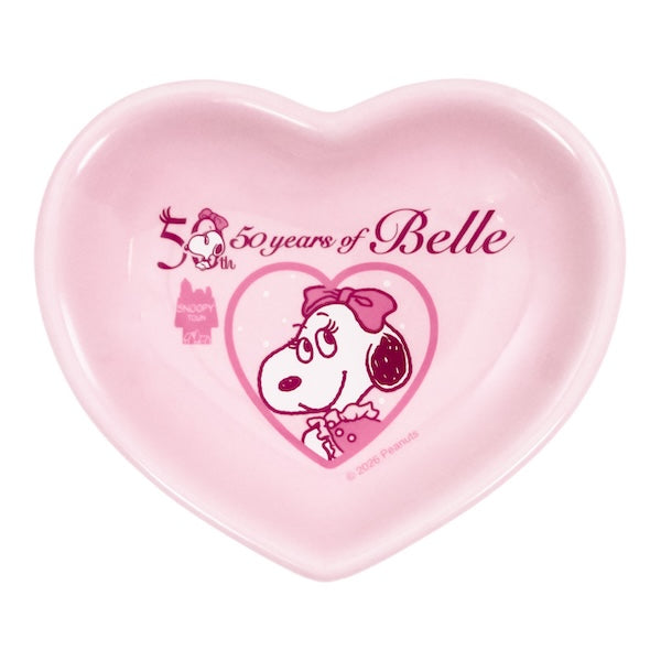 スヌーピー ハートプレート　(BELLE 50th)