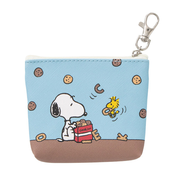 スヌーピープチポーチ Yummy Cookie Days! (水色)