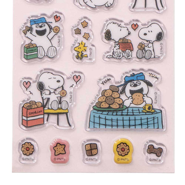 スヌーピーキャンディシール Yummy Cookie Days! (ピンク)