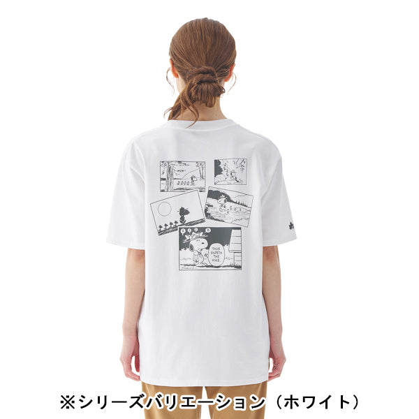 SNOOPY Tシャツ-BF（チャコールグレー）
