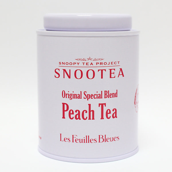 スヌーピー SNOOTEA （スヌーティー）ピーチティー PEANUTS I LIKEデザイン缶